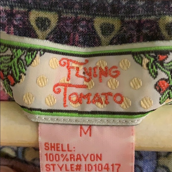 Flying Tomato Bohemian Tunic - Picture 2 of 2